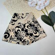 Roupas Infantis Blogueirinha Conjunto Calor Menina Estiloso - Bege - Visão 5