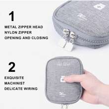 Bag Only 1pc Travel Portable Hand-Held First Aid Kit, Medicine Bag, Miscellaneous Items Sorting And Storage Bag, Home Outdoor Household, Car Mounted