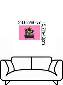 1pc Rock Music Fans' Energy Tapestry - Funny Decorative Backdrop Cloth For Dorm And Home - Polyethylene Fiber, High Definition Single-Sided Print - Perfect Wall Art For Living Room, Bedroom, And Student Space,Christmas