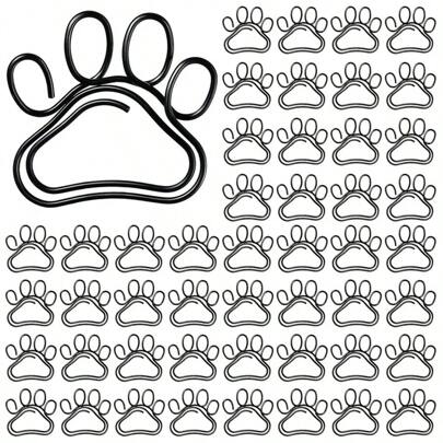 5pcs/10pcs Paper Clips Mini Cute Shape Paper Clips Fun Paper Clips Animal Bookmark For Worker Students Teachers Office Supplies