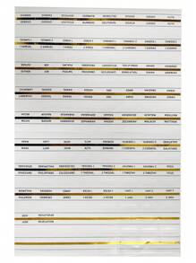 80 Bible Tags, Sticky Index Tags, 80 Tags, Bible Index Tags, Old And New Testaments (Includes 64 Books And Blank Tags) Self-Editable Written Tags, Bible Book Tags, - Multicolor - View 13