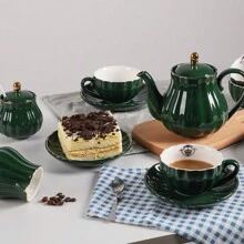 Teaware Sets - สีเขียวเข้ม - ดู 7