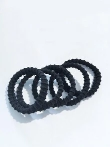 5 件高弹力发带，厚实耐用，不会损坏头发 - 彩色 - 查看 7