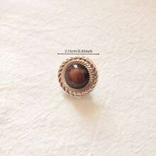 6/12 chiếc nút nhựa trang trí lấp lánh bằng nhựa vàng lá ombre cổ điển cho áo len, áo khoác, áo khoác tự may - Nhiều màu - Xem 19