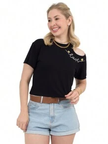 Women Tank Tops & Camis - 黑色 - 查看 3