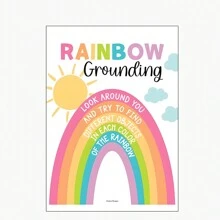 1 tấm áp phích góc cho giáo viên, biểu đồ giáo dục về cảm xúc và cảm giác, tư duy phát triển và chiến lược ứng phó, bản in cho lớp học, hoa văn liền mạch, chủ đề chữ cái, không khung - Nhiều màu - Xem 38