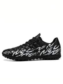 Herren Fußballschuhe, Kunstrasen Stollenschuhe, professionelle flach geschnittene atmungsaktive Sportschuhe für Rasen Fußball, Outdoor/Indoor professionelle Fußballtrainingsschuhe