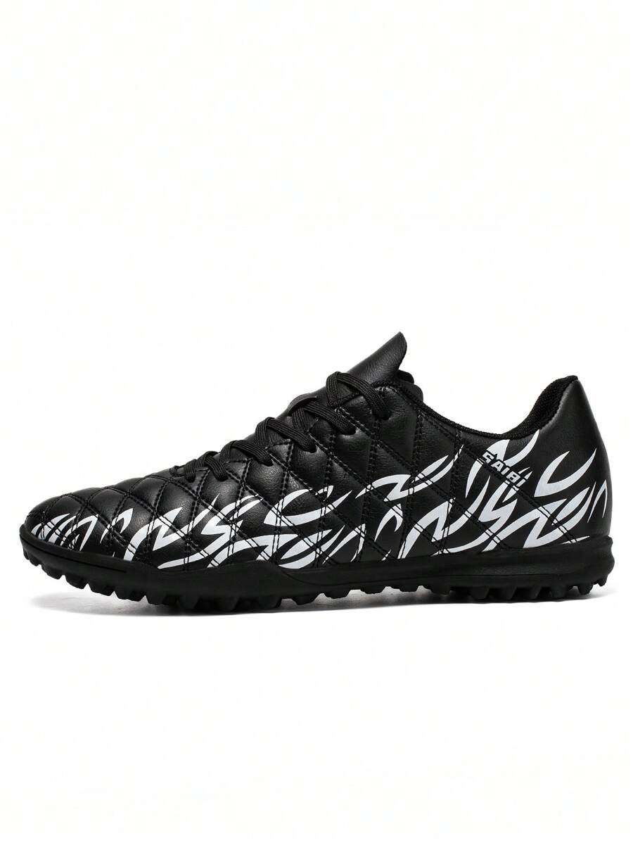 Herren Fußballschuhe, Kunstrasen Stollenschuhe, professionelle flach geschnittene atmungsaktive Sportschuhe für Rasen Fußball, Outdoor/Indoor professionelle Fußballtrainingsschuhe