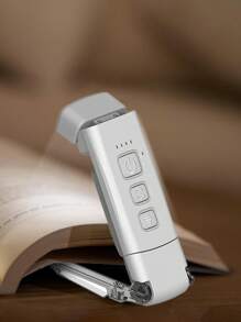 1 Đèn Đọc Sách LED Sạc USB, Đèn Đọc Sách Kẹp Di Động, Đèn Thẻ Mini - trắng - Xem 12