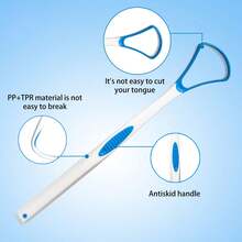 1/2/4PCS Tongue Scraper, 100% Fresher Tongue Tools, Healthy Oral Hygiene Brushes, Sweeper Sets, Bad Breath Cure Tools - Multicolor - View 10