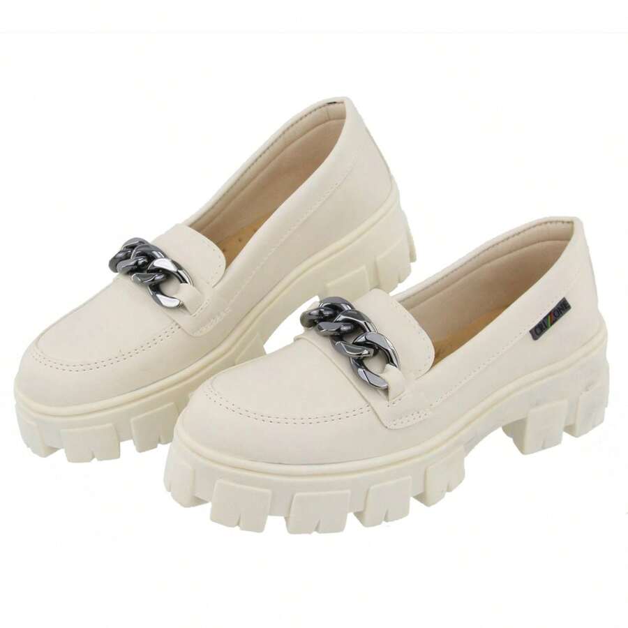 Women Wedges & Flatform - 米色 - 查看 1