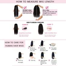 Wear And Go Glueless Bob Wig Straight Bob Wigs Human Hair Pre Plucked Pre Cut For Women 13x4 HD Glueless Straight Bob Wigs Human Hair Short Straight Bob Wig - Natural Black - View 8