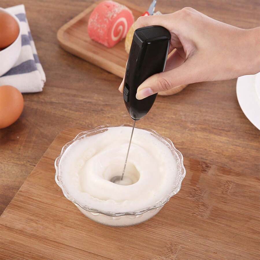 1pc, MultiFunctional Portable Foam Mixer, Milk, Egg Mixer Battery