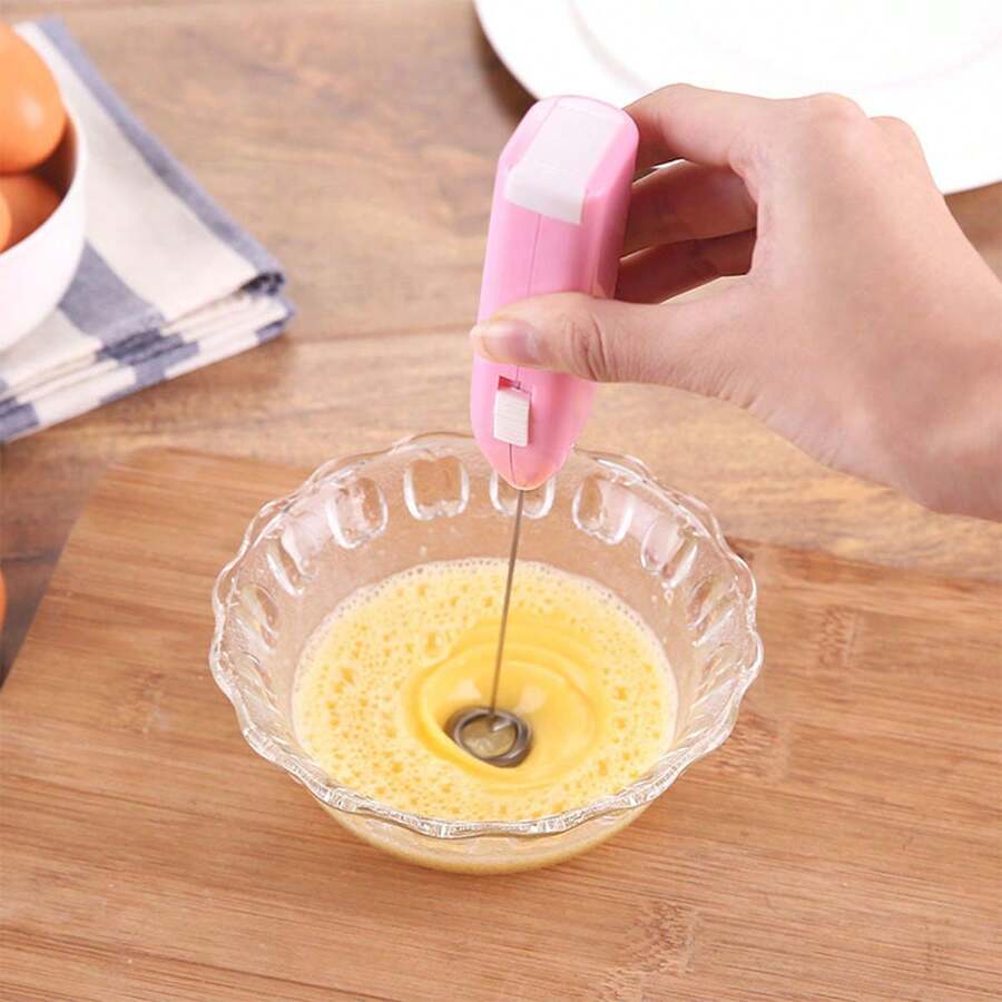 1pc, MultiFunctional Portable Foam Mixer, Milk, Egg Mixer Battery