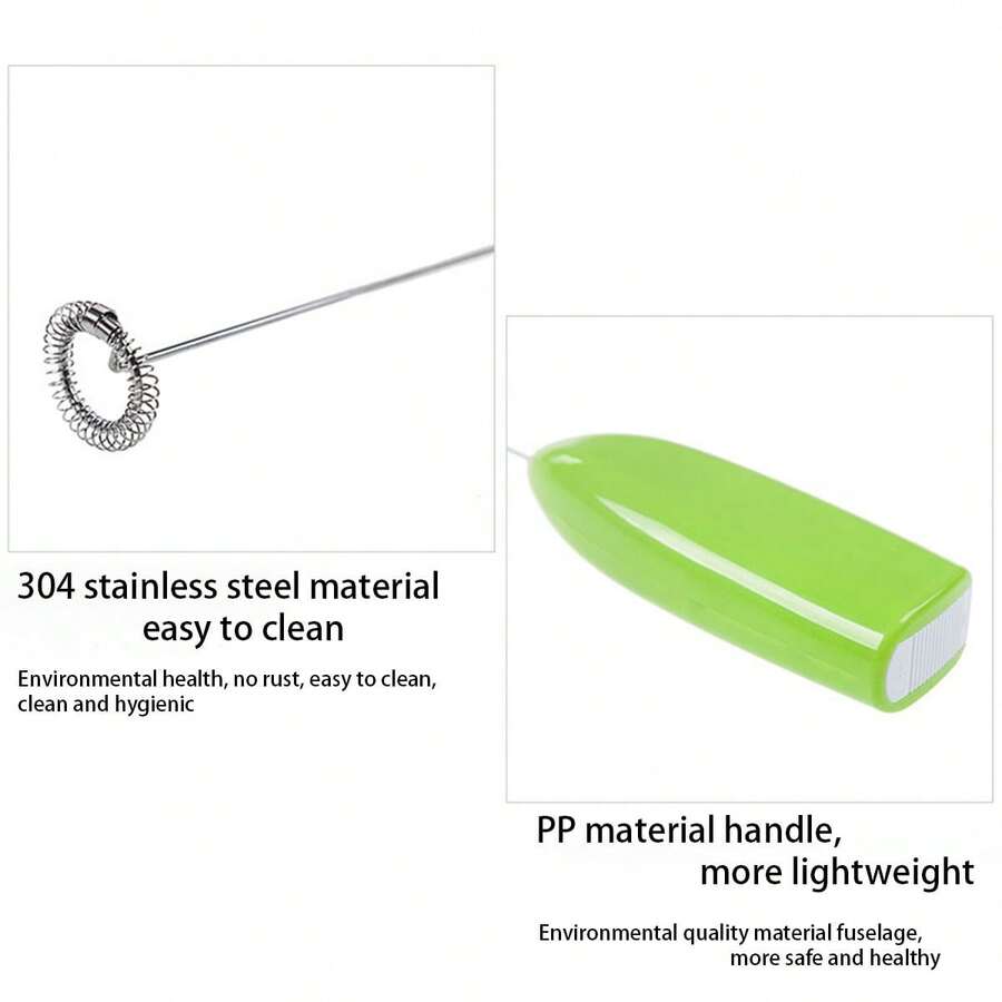 1pc, MultiFunctional Portable Foam Mixer, Milk, Egg Mixer Battery