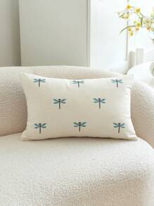 LCUHPCL 2入組蜻蜓繡花枕套，適用於所有季節和場合的家居裝飾 - 彩色 - 查看 15