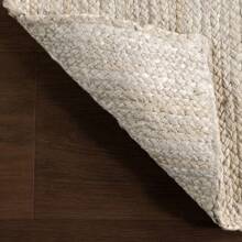 SHEIN X Heather Rae Nuloom Rigo Hand Woven Farmhouse Jute Area Rug For Bedroom, Dining Room, Living Room, Hallway, Office, Kitchen, Entryway