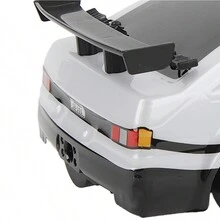 Genial Coche Con Control Remoto De Cuatro Ruedas Con Luces Y,Tracción en las cuatro ruedas, a prueba de golpes y anticaídas, con luces LED, sistema de pulverización - Rojo - Ver 6