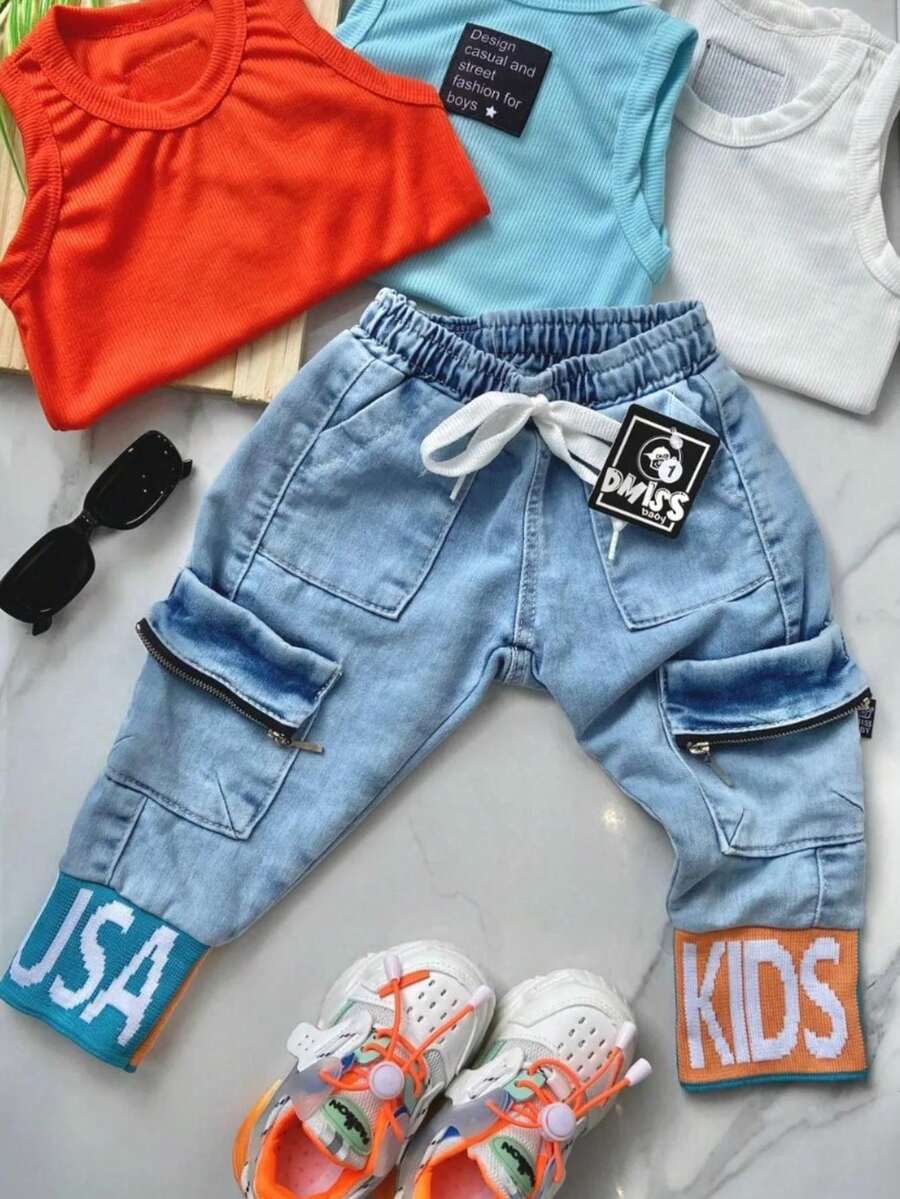 Young Boys Jeans - Nhiều màu - Xem 1
