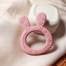 1 件装硅胶兔子牙胶玩具，婴儿出牙玩具，防咬奶嘴 - 彩色 - 查看 13