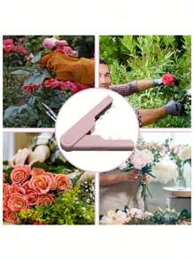 1个玫瑰除刺器，茎叶除刺器，便携式园艺工具，玫瑰茎刺去除器，茎部清洁器，塑料茎部剥离器，玫瑰叶片修剪器，适用于家庭花园花店插花 - 多色 - 查看 7