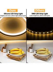 LED 灯带套装,暖白色,LED 灯带套件,灯带套装,LED 灯,电视背光,镜灯,室内装饰灯,照明灯,室外装饰灯,橱柜灯 - USB供電 - 查看 6