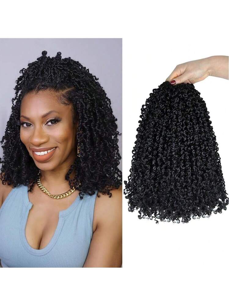 1-6個入り 銅レッド ボヘミアン クロシェブレード ヘア