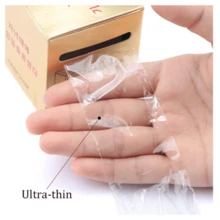 1pc Microblading Eyebrow Lip Permanent Makeup Cover Protective Film, Includes Professional Cleansing Tool And False Lash Extension - Clear - View 2