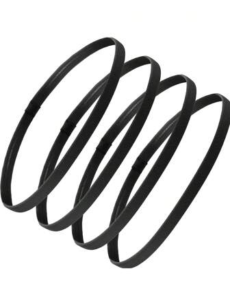 4pcs Elastic Anti-Slip Sports Headbands Sweatbands, Hairband Men Gym, Men Vacation Accessories, Soccer Headband, Men Accessories, Accessories For Man, Head Accessories For Men, Baseball Accessories, Head Bands For Men, Unisex Gifts