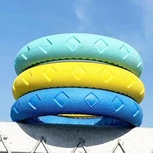 Brinquedo de roer para animais de estimação, Brinquedo em forma de círculo, Brinquedo de companhia para cachorros, Brinquedo de treinamento para cachorros, Brinquedo resistente à mordida e sólido