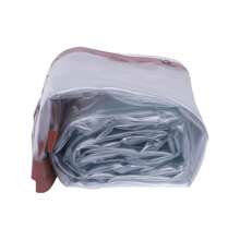 Brown Rainproof Transparent Awning Tarp Plastic Porch Screen Deck Cover - - 1 - View 3