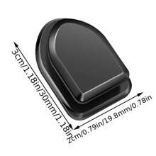 Vehicle Invisible Mini Hanging Hook, Multi-Functional Storage Hook, For Car Interior, Seat Back, Self-Adhesive Hanger For Home - Multicolor - View 9