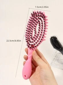 New Curl Defining Brush, Breathable Hair Brush, Suitable For Curly Hair Styling And Shaping - Multicolor - View 5