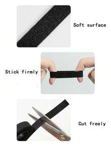 1 件装桌面线缆管理带、钩环扎带整理器、PC 线缆整理套、数据线存储解决方案 - 彩色 - 查看 6