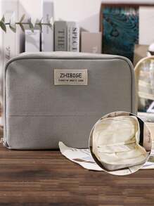 1个，多层大容量铅笔盒，可放笔记本，男女生新款文具盒，初中高中铅笔盒，女生多功能收纳袋，小学生【本产品仅有笔盒，不包含场景图片配件】L铅笔盒，新学期的完美礼物，返校，学校用品，铅笔袋，书包 - 米色 - 查看 17