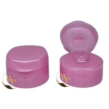 Kit 2 Transparent Tubes 100ml With Flip Top Cap 18/410 - Màu Hồng Tươi - Xem 2