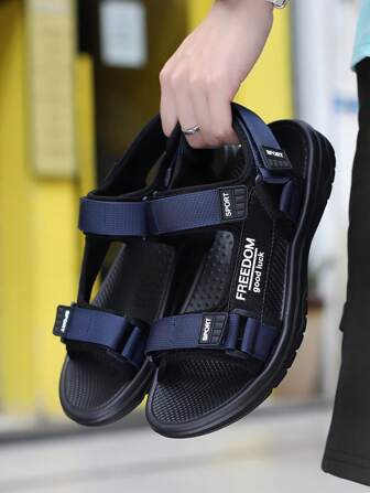 男士休闲凉鞋，沙滩大码