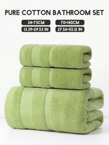 Bộ 3 khăn trang điểm và khăn tắm tuyệt đẹp - 2 khăn tắm + 1 khăn tắm - Vải nỉ san hô - Thấm hút cao, tuyệt vời để tẩy trang và trang điểm, hiệu quả lau tuyệt vời - Bộ khăn tắm và khăn tắm - Thích hợp cho phòng tắm, bàn trang điểm, khách sạn, spa, nhà nghỉ, hồ bơi và nhiều trường hợp khác, trường học, trở lại trường, du lịch, đồ dùng thiết yếu khi đi du lịch, đồ dùng thiết yếu cho gia đình, khăn tắm, chăm sóc da - Nhiều màu - Xem 18