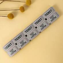 200/100 Pairs Raffle Tickets, Double Roll, Ticket For Events, Entry, Class Reward, Fundraiser & Prizes, Red, Yellow, Green, Blue, Pink, Purple, Orange, Gray 8 Color Selection(400/200pcs) - Blue - View 6