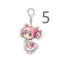 可爱女孩钥匙扣动漫亚克力卡通人物钥匙链校园风格金属支架钥匙圈吊坠首饰包袋配饰汽车配饰包袋饰品学校字母哥特 Y2k 圣诞节礼物创意包袋配饰带身份证夹的挂绳汽车配饰包袋饰品 - 彩色 - 查看 11