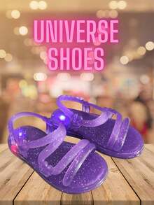 Moderninha Birken Sun Led Children's Sandal Launch 2024 Light And Comfortable Flashing Flashing UNMISSABLE OFFER - 紫色 - 查看 1