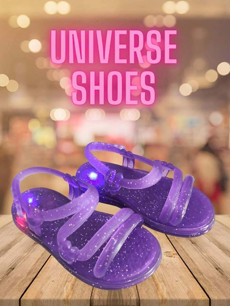 Moderninha Birken Sun Led Children's Sandal Launch 2024 Light And Comfortable Flashing Flashing UNMISSABLE OFFER - 紫色 - 查看 1