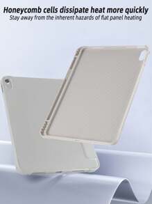 Etui ochronne na tablet z płaskim gniazdem na ołówek w jednolitym kolorze, kompatybilne z iPadami Mini4/Mini5/Mini6/Mini7/Air/Air2/9,7/10,2/10,5/Air4/Air5/Pro11 cali/10. generacji/Air 11 cali (M2)-2024/Air 13 cali (M2)-2024/Pro11 cali (M4)-2024/Pro13 cali (M4)-2024/IPad Air 13 (M3 2025)/IPad Air 11 cali (M3) 2025/IPad (A16) 11 cali 11. generacji modele 2025, miękka powłoka z TPU, miękka ochrona narożników, gniazdo na ołówek po lewej stronie, nie można ładować bezpośrednio w gnieździe na ołówek, należy wyjąć w celu naładowania, lekka, smukła konstrukcja zapewniająca wygodę podróżowania, może mieć delikatne przebarwienia Różnica