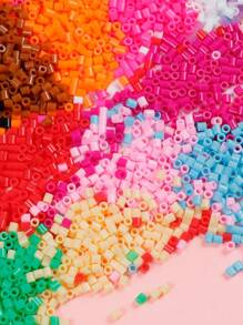 Incraftables Fuse Beads Kit 4000pcs (16 Colors). Best Melting Beads For Kids Crafts. Mini Melty Fuse Beads For DIY Arts & Gifts. Hama 5mm Iron Beads For Kids Kit With Pegboard, Plucker & Instructions - Nhiều màu - Xem 2