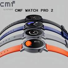 CMF By Nothing Watch Pro 2, 1,32" AMOLED, Theo dõi sức khỏe, Giám sát SPO₂, 120 chế độ thể thao, Tuổi thọ pin 11 ngày, Điều khiển camera và nhạc từ xa, Mặt đồng hồ tùy chỉnh & Nhắc nhở & Tiện ích - nhiều màu - Xem 2