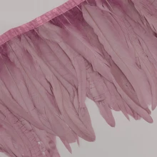 1m Borlas de plumas de gallo de colores Adorno de artesanía Adornos para manualidades DIY, decoración de fiesta festiva