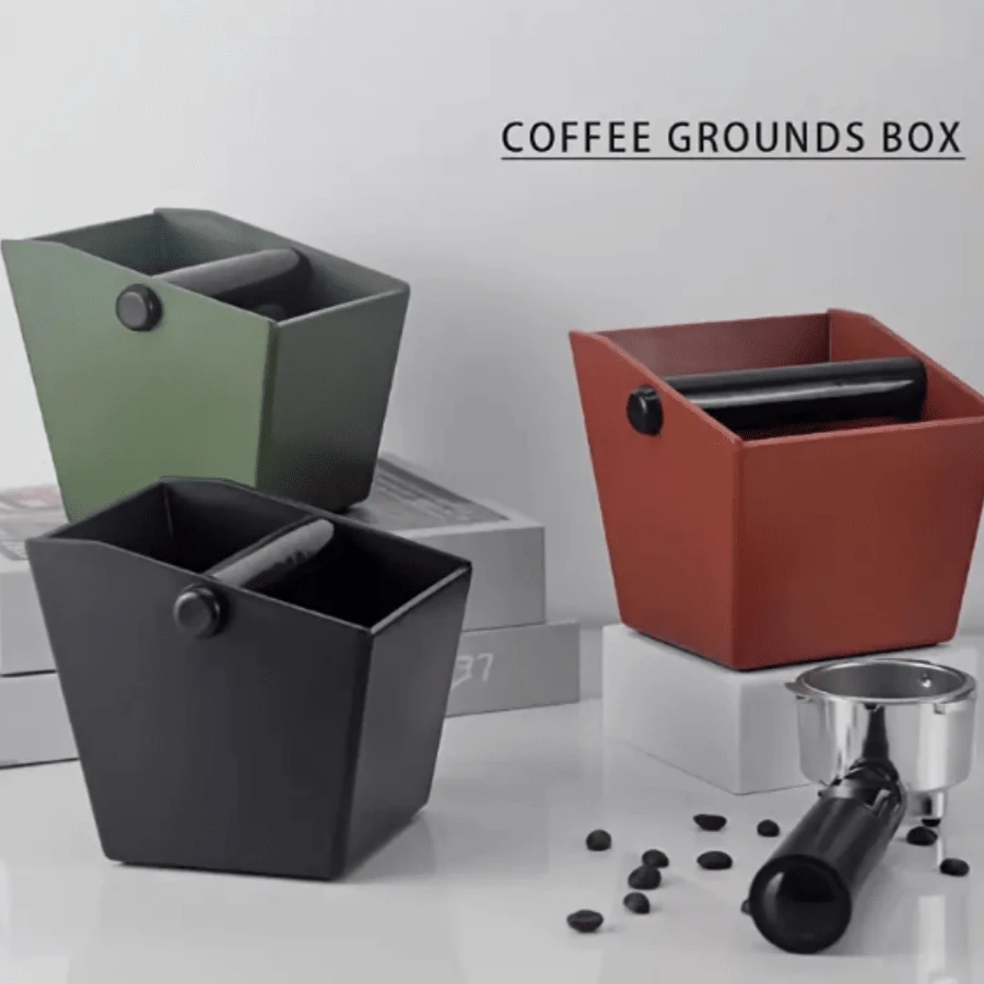 1 contenedor para café molido concentrado, contenedor de residuos, contenedor desmontable estilo barista, accesorio para el hogar y la cafetería, ideal para la vuelta al cole.