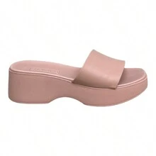 Moleca Women's Wedge Platform High Heel Slide Sandal - 粉紅色的 - 查看 5