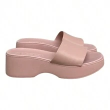 Moleca Women's Wedge Platform High Heel Slide Sandal - 粉紅色的 - 查看 3