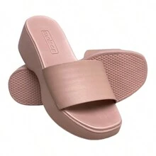 Moleca Women's Wedge Platform High Heel Slide Sandal - 粉紅色的 - 查看 2